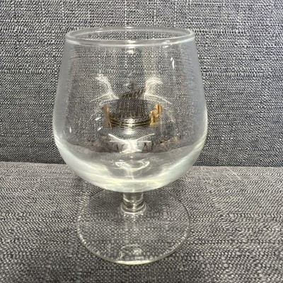 Cognac Larsen Glas Brandy Cognac klein sehr guter Zustand Vintage