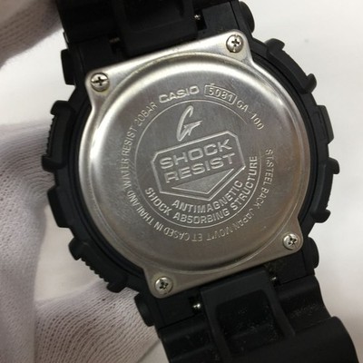 CASIO G SHOCK GA 100 1A1JF Analog Digital Watch Black