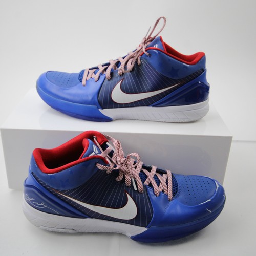  Nike Kobe Basketball Shoe Men's Blue Used 14