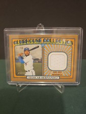 2021 Topps Heritage Clubhouse Collection Relic Gold Teoscar Hernandez 81/99