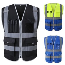 Hi Vis Work Vest construction building vest Workwear clothing work vest multi