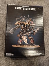 Chaos Knights Desecrator Warhammer 40K Rampager Never Used New Condition