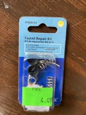Plumb Pak PP808-53 Faucet Repair Kit, for Delta & Peerless single lever ball