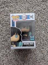 Funko Pop Demon Slayer Muichiro Tokito Funkon 2022 Exclusive w/ Protector