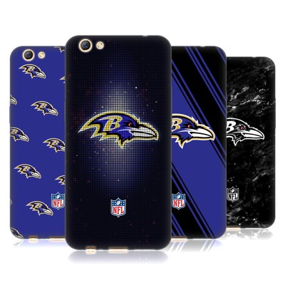 OFFICIAL NFL BALTIMORE RAVENS ARTWORK SOFT GEL CASE FOR OPPO PHONES