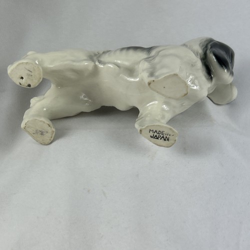 Springer Spaniel Figurine Standing Pose 4.5”H x 5”L Porcelain Japan Vintage - Picture 8 of 10