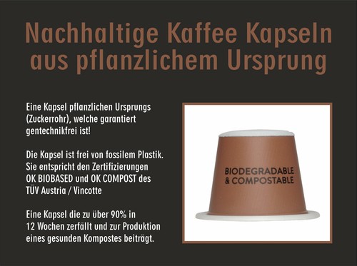 BPC Kapseln Nespresso* kompatibel "Espresso" BIO/Fairtrade-100 Stück - Bild 4 von 4