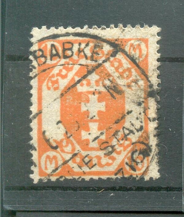 Danzig Stempel Fischerbabke (47942)