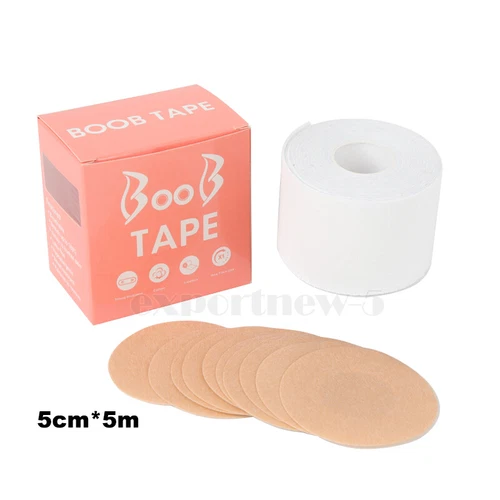 Boob Tape Bra, Breast Lift Tape for Contour Lift & Fashion Invisible Push Up Bra - Picture 25 of 31