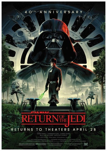 STAR WARS Episode IV Darth Vader return of the Jadi  Filmplakat movie poster - Bild 19 von 28