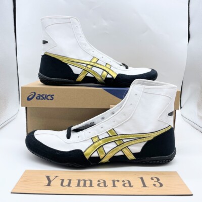 ASICS Wrestling Shoes EX-EO New TWR900 1083A001 White Gold Black