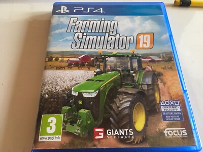 ps4 FARMING SIMULATOR 19 2019 PLAYSTATION 4 video game 