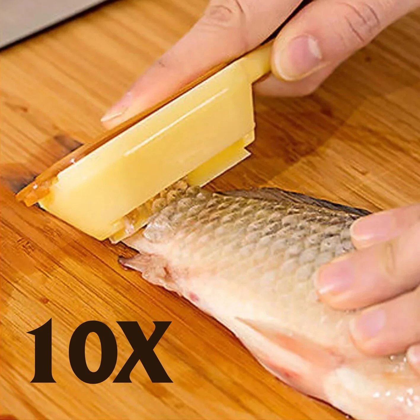 10X New Fish Scale Remover Scaler Scraper Cleaner Kitchen Tool Peeler