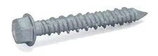 CONFAST 1/4" x 1-3/4" Concrete Screws 410 Stainless Steel Hex w/Drill (50 pcs)