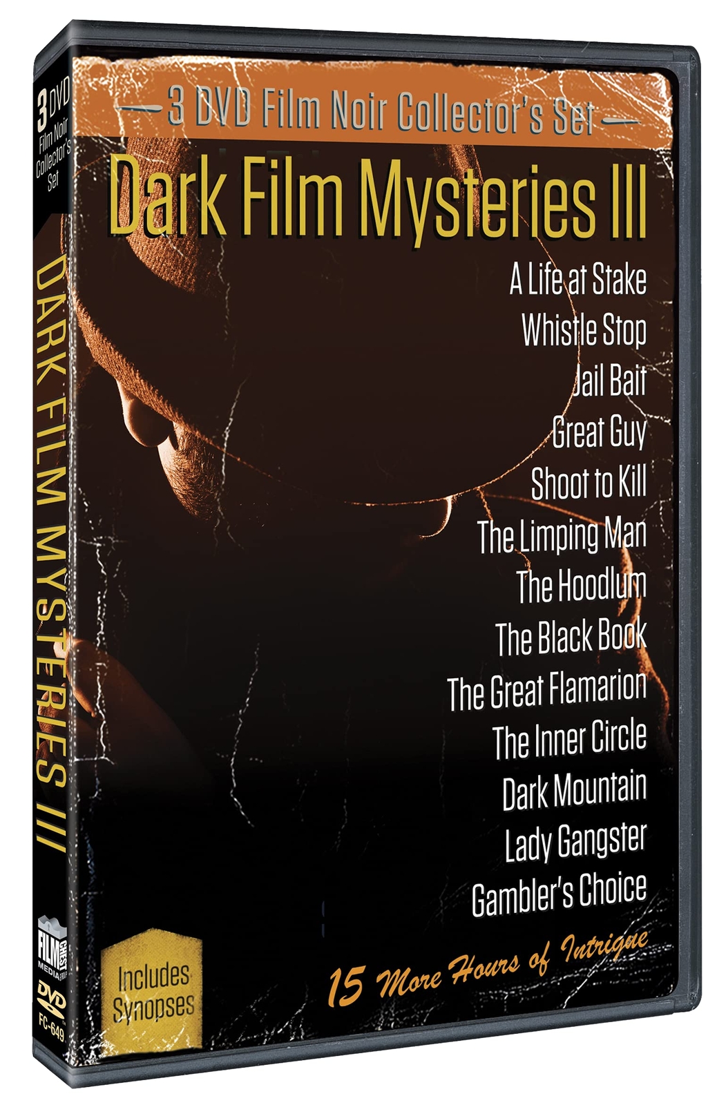 Dark Film Mysteries III Film Noir Collector's Set (DVD) James Cagney Mae Clarke