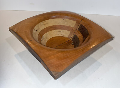Board Style Segmented Turned Bowl
