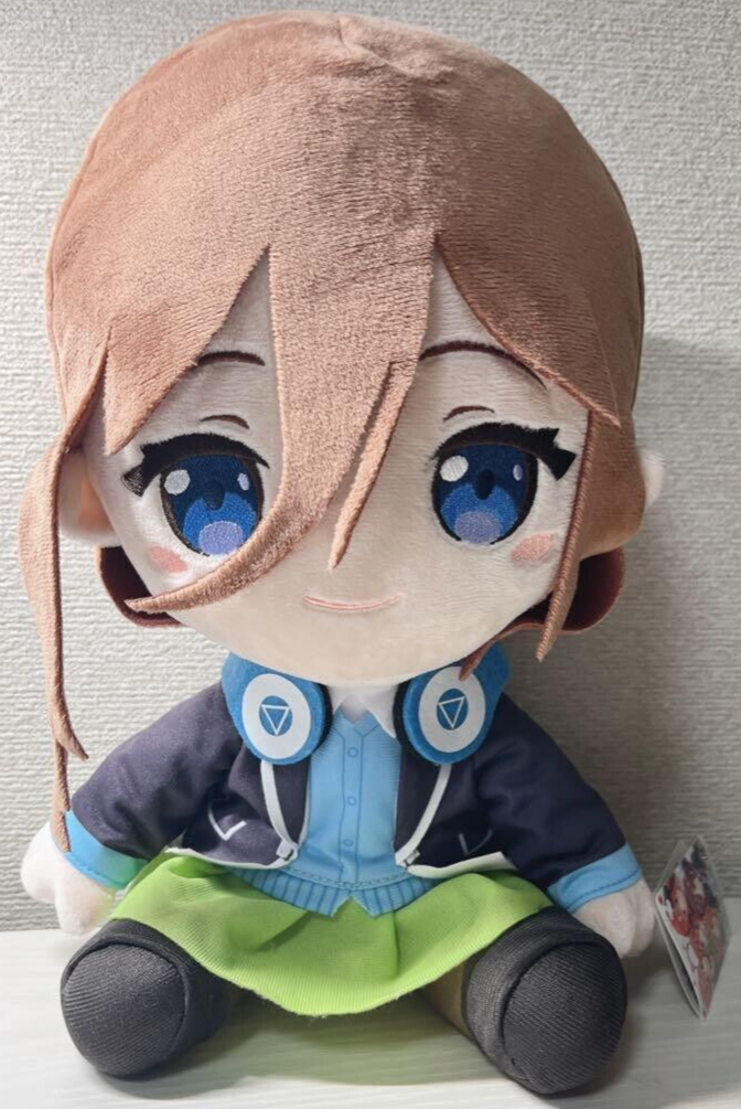 The Quintessential Quintuplets Miku Nakano Smile BIG Plush 30cm