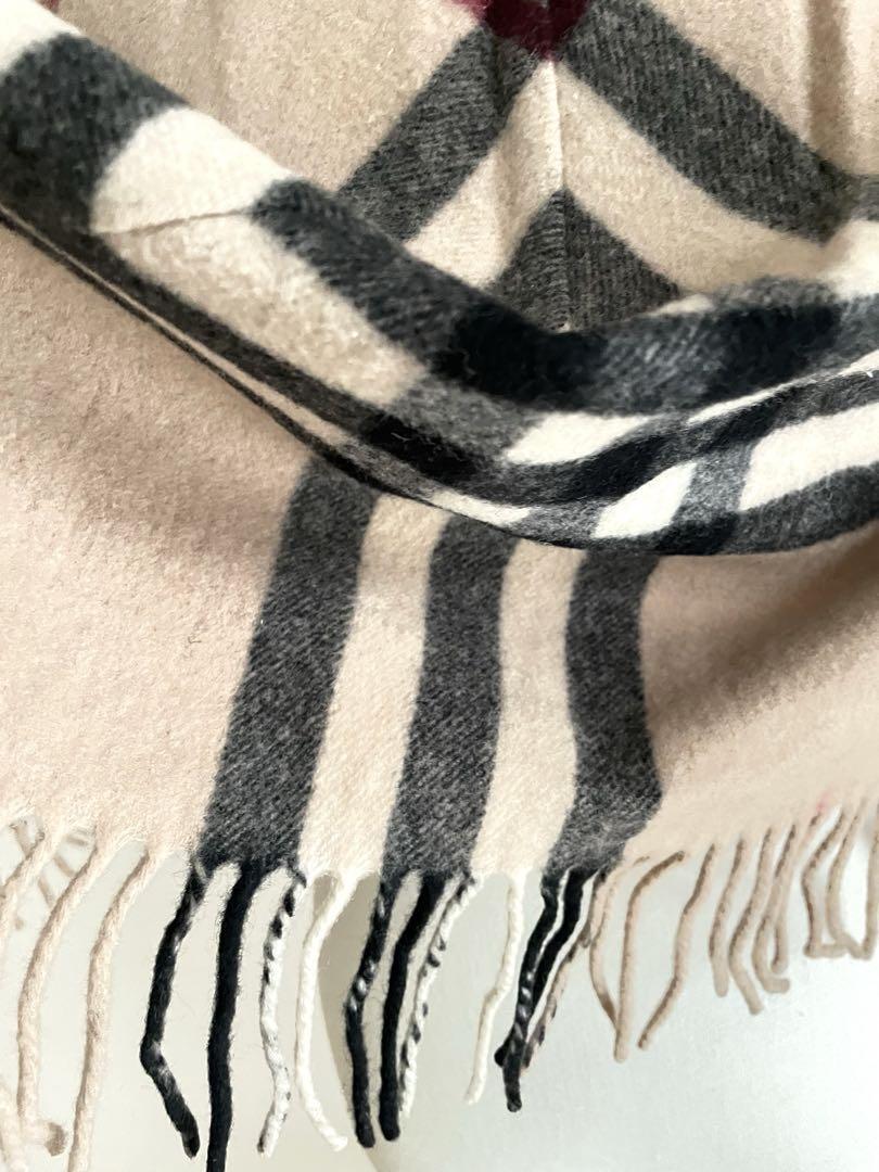BURAERRY LONDON ウールポンチョ 1120 美品 高級品 BURBERRY バーバリー ポンチョ ウール 大きめ