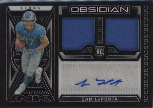 2023 Panini Obsidian Sam LaPorta #RJI-SLA
