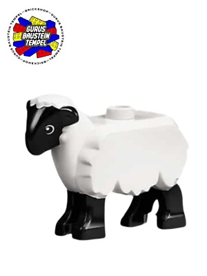 LEGO Schaf Sheep 74188 Bauernhof Tier Mini Figuren Zubehör City Farm Animal
