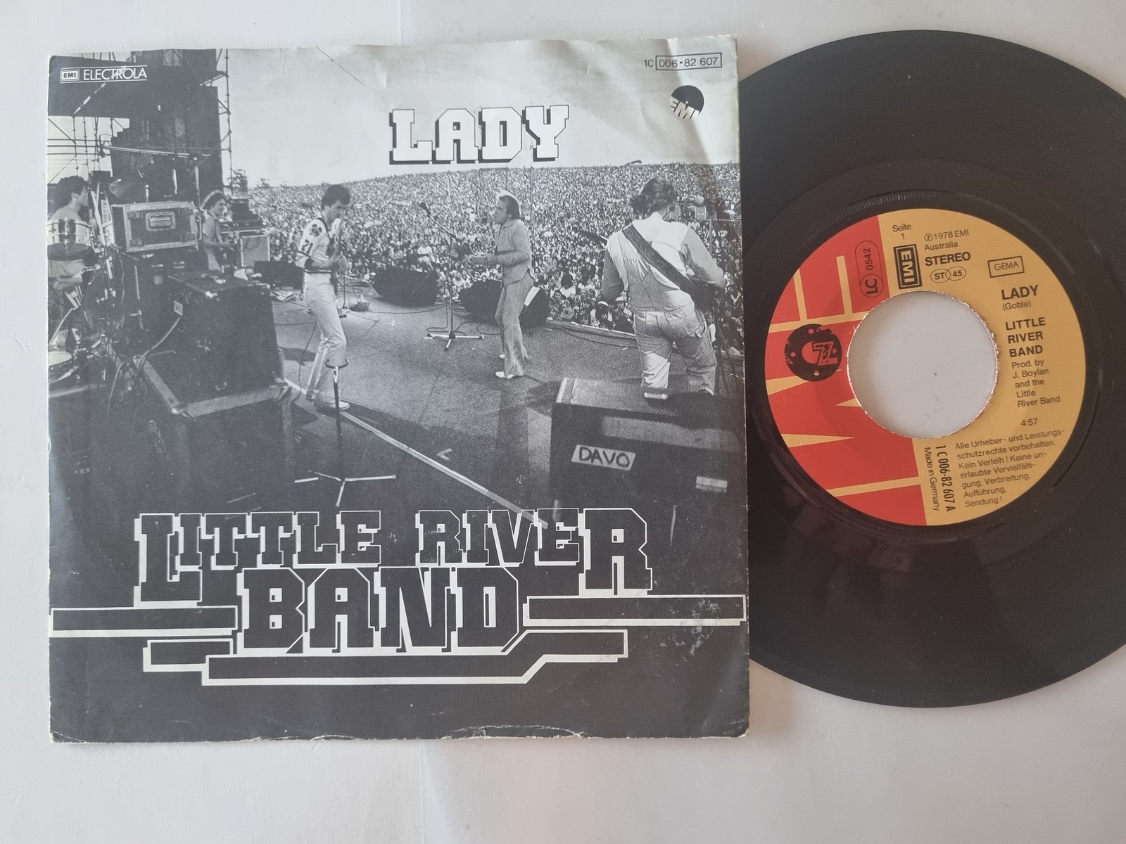 Little River Band - Lady 7'' Vinyl Germany