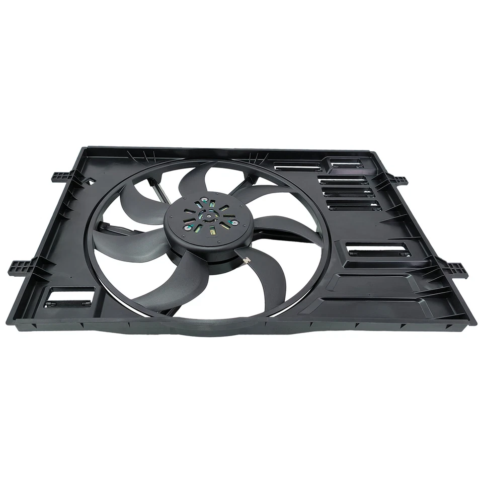 Conjunto de ventilador de refrigeración del radiador para VW Golf GTI Jetta Audi A3 S3 5Q0121203CL Foto 4 de 4