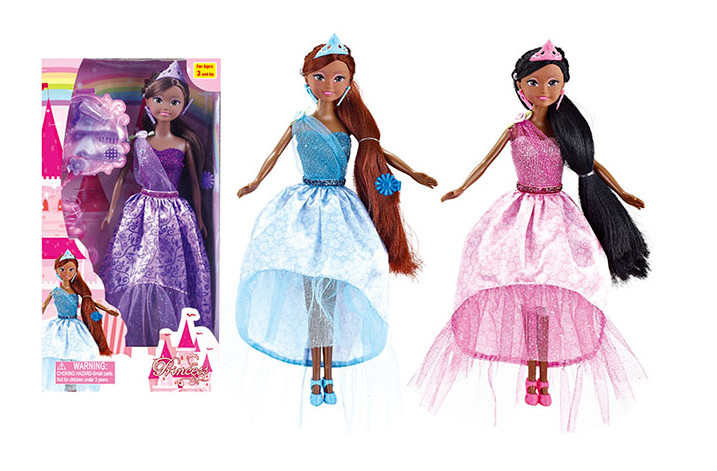 12 Inch Doll Play Set w/ Fashion & Hair accessories African 