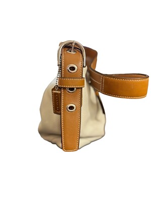 バッグ Coach East West Duffle Leather Shoulder Coach East West Duffel Shoulder Bag M1085-F15065 White Pebbled