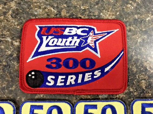 Lot of 11 USBC United States Bowling Congress Youth Patches 300 Series - Afbeelding 2 van 8