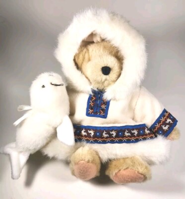 Vtg Muffy Vanderbear Muffy Of The North & Baby Seal North American Bear Company 