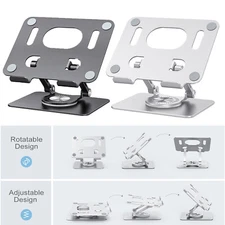 360° Swivel Base Aluminum Tablet Stand Holder Universal Tablet Holder for iPad