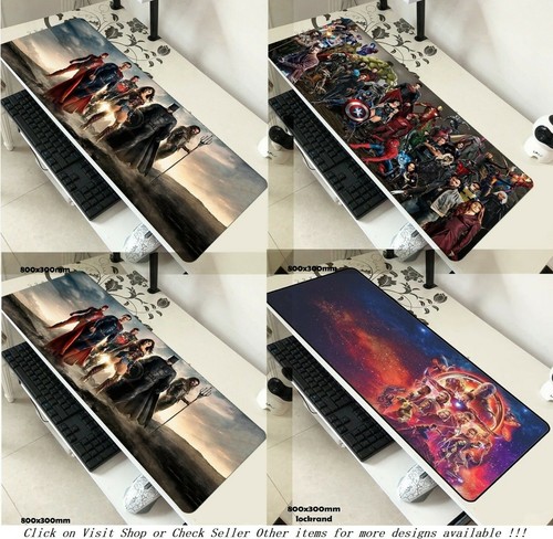 CS GO Extra Large Gaming Keyboard Mouse Mat Non-Slip for PC Laptop Desk 80x30cm - Afbeelding 8 van 10