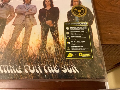 THE DOORS WAITING FOR THE SUN ANALOGUE PRODUCTIONS 200GM 45 RPM 2 LP SEALED NEW - 第 4/10 張圖片
