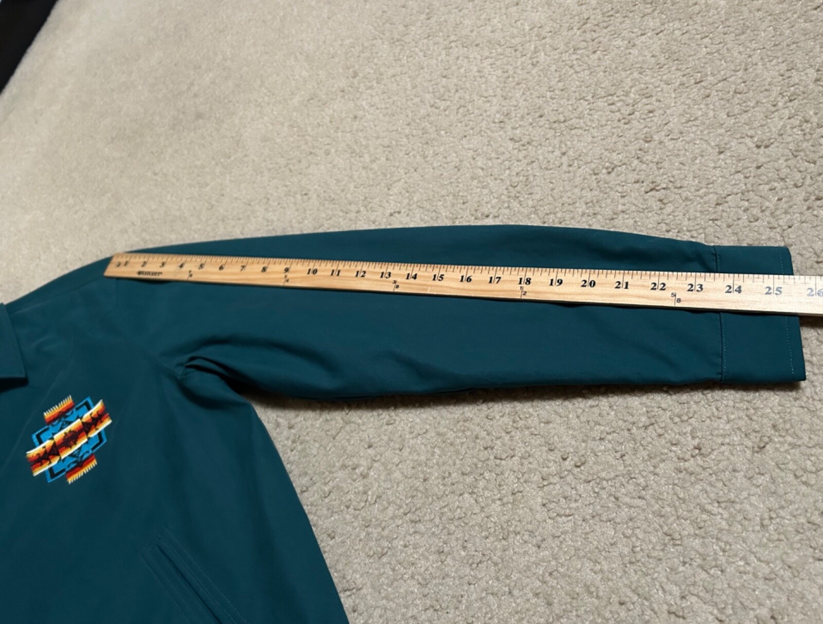 Aztec PENDLETON Chief Joseph Pattern Bomber Jacke… - image 13