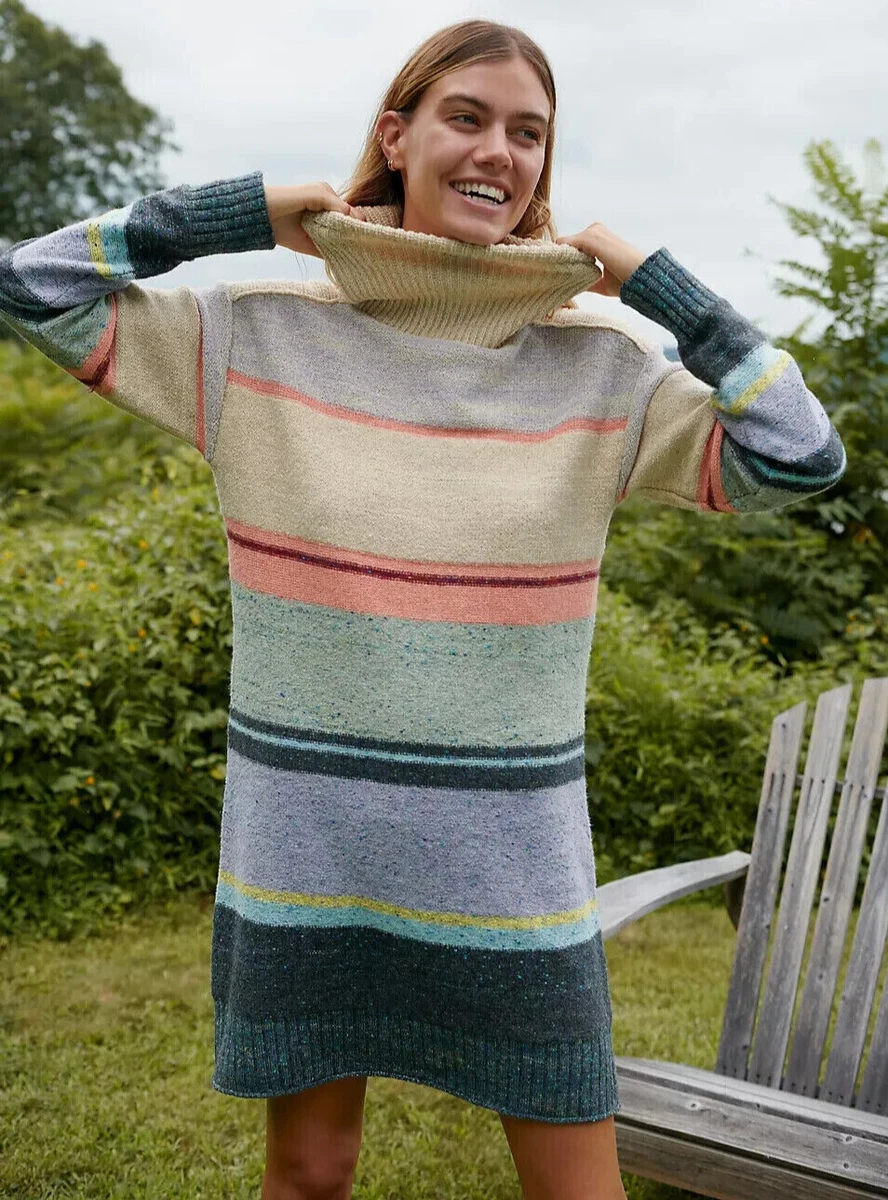 Anthropologie Daily Practice M NWT Knit Turtleneck Jumper Tunic