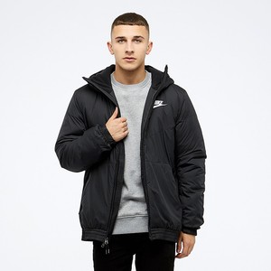 nike black casual jacket
