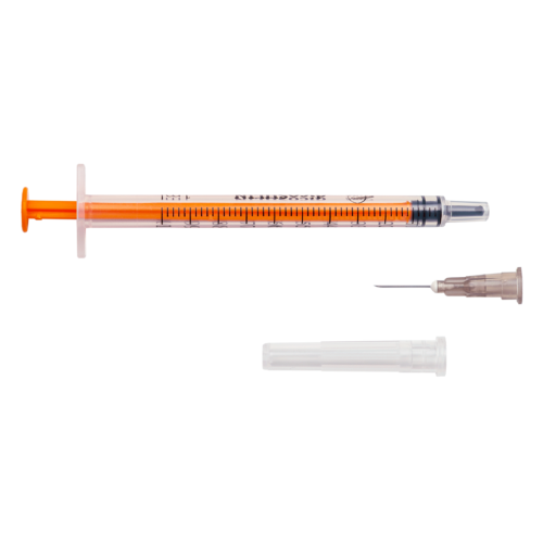 25 x Zarys dicoSULIN Insulin U-100 Einwegspritze 1 ml Spritze mit Kanüle Nadel - Bild 1 von 1