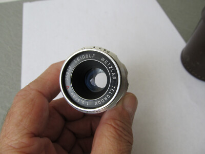 Leidolf Wetzlar Telordon 90mm f/5.5 Lens Lordomat Mount | eBay