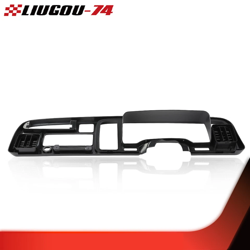 Dashboard Bezel Cover w/ Vents Fit For 1994-1997 Dodge Ram 1500 2500 3500 Pickup Foto 3 de 4