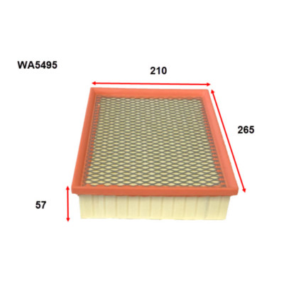 WA5495 - WESFIL AIR FILTER fits JMC
