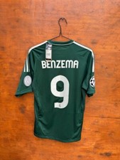 *NUEVO CON ETIQUETAS* TERCERA CAMISETA DE FUTBOL REAL MADRID ESPAÑA 2012 2013 CHAMPIONS LEAGUE BENZEMA
