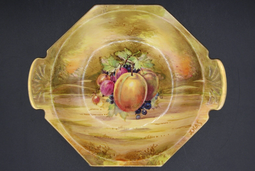1951+ ROYAL WINTON Grimwades Handpainted Fruit Dish Made in England