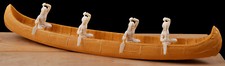 Barzso Long War Canoe colors vary - 54mm resin figures not included 