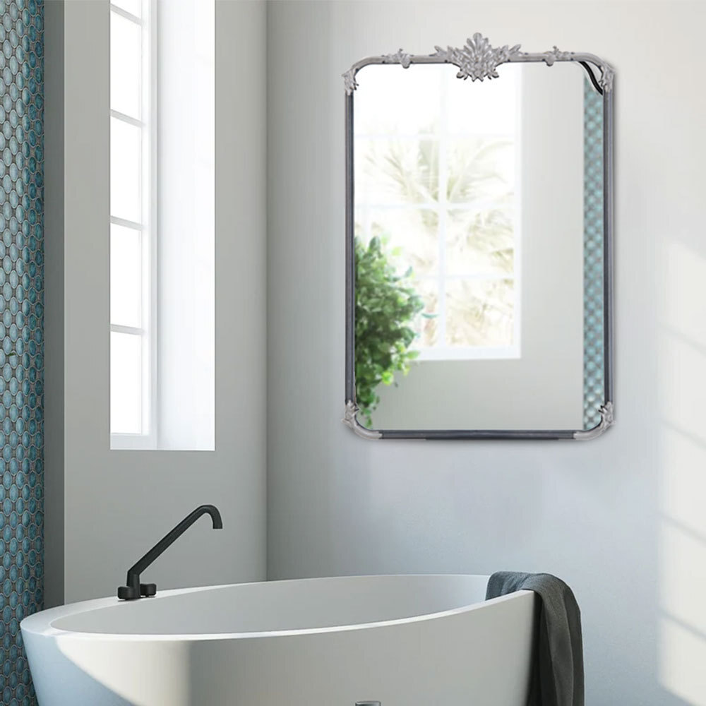 Vintage Bathroom Mirror My $50 Vintage Bathroom Mirror Upgrade: A