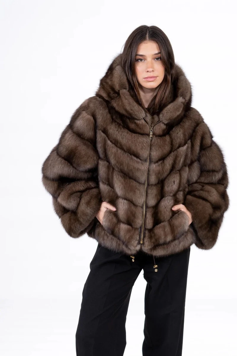 Luxurious Sable Fur Coats & Jackets