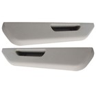 Front Door For 1988-1994 Chevy C/K GMC C/K Truck RH+LH Armrest Pad Grey