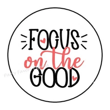 10cm Auto-Aufkleber Sticker Decal Laptop Farbe bunt Focus Good bunt Rund R3651