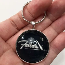 Ford Falcon Chrome Fender Emblem Badge Logo Reproduction Keychain