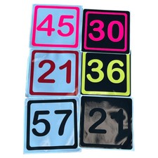 Naklejka na butelkę MOD odblaskowa do dekoracyjnych butelek scenicznych różne kolory