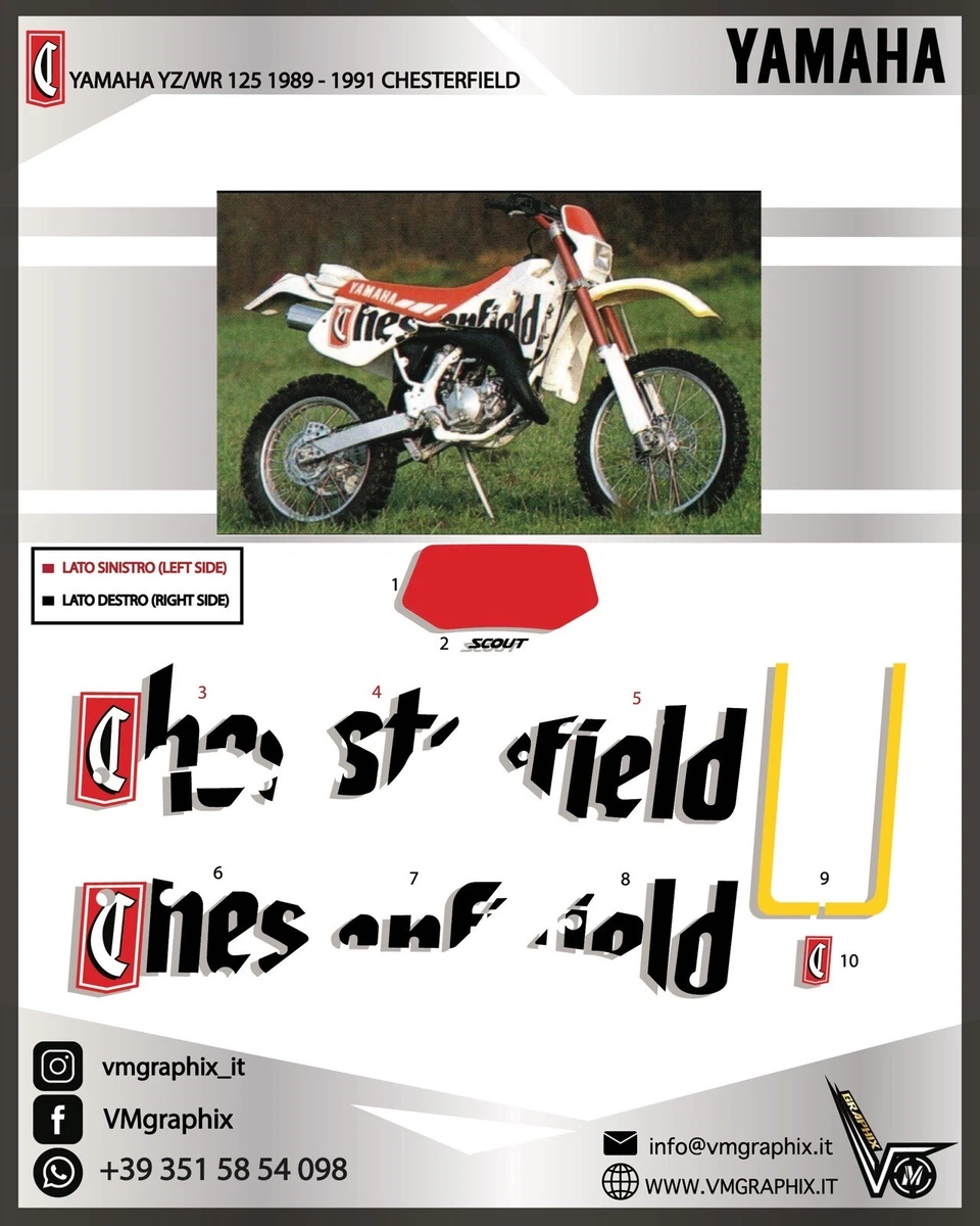 1991 outlet yamaha yz125